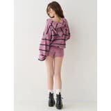 コンパクトニットショートパンツ【セットアップ着用可能】 | EVRIS | 詳細画像6 