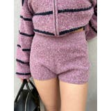 ピンク | コンパクトニットショートパンツ【セットアップ着用可能】 | EVRIS