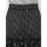 ミックスドッキングアシンメトリースカート | EVRIS | 詳細画像16 