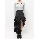 ミックスドッキングアシンメトリースカート | EVRIS | 詳細画像19 