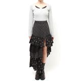 ミックスドッキングアシンメトリースカート | EVRIS | 詳細画像40 