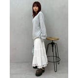 スリットロングティアードスカート | EVRIS | 詳細画像21 