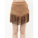 フェイクスウェードフリンジスタッズミニスカート【セットアップ着用可能】 | EVRIS | 詳細画像31 