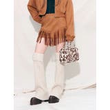 フェイクスウェードフリンジスタッズミニスカート【セットアップ着用可能】 | EVRIS | 詳細画像4 