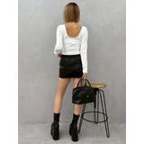 フェイクレザーベルトミニスカート【セットアップ着用可能】 | EVRIS | 詳細画像29 