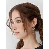 CHAIN CROSS MOTIF ピアス | EVRIS | 詳細画像2 