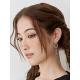 CHAIN CROSS MOTIF ピアス | EVRIS | 詳細画像3 