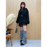 レッグウォーマーセットチャンキーヒールローファー | EVRIS | 詳細画像38 