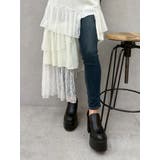 レッグウォーマーセットチャンキーヒールローファー | EVRIS | 詳細画像44 