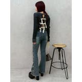 レッグウォーマーセットチャンキーヒールローファー | EVRIS | 詳細画像49 