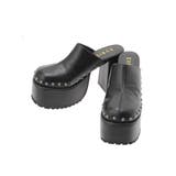 スタッズチャンキーヒールサボ | EVRIS | 詳細画像18 