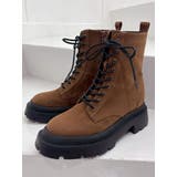 ブラウン | レースアップインソールワークブーツ | EVRIS