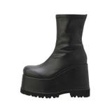 フェイクレザープラットフォームブーツ | EVRIS | 詳細画像24 