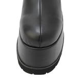 フェイクレザープラットフォームブーツ | EVRIS | 詳細画像27 