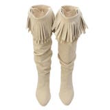 フリンジデザインロングブーツ | EVRIS | 詳細画像13 