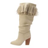 フリンジデザインロングブーツ | EVRIS | 詳細画像14 