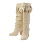 フリンジデザインロングブーツ | EVRIS | 詳細画像23 