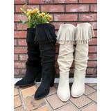 フリンジデザインロングブーツ | EVRIS | 詳細画像36 