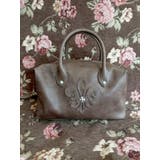 ブラウン | エンブレムボストンBAG | EVRIS