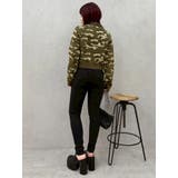 ワイドベルトハイウエストスキニーデニムパンツ | EVRIS | 詳細画像12 