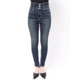 ワイドベルトハイウエストスキニーデニムパンツ | EVRIS | 詳細画像19 