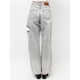 カットアウトワイドデニムパンツ【セットアップ着用可能】 | EVRIS | 詳細画像27