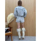 ヴィンテージライクカラーショートデニムパンツ【セットアップ着用可能】 | EVRIS | 詳細画像15 