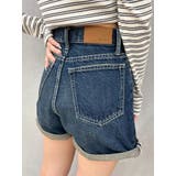 ヴィンテージライクカラーショートデニムパンツ【セットアップ着用可能】 | EVRIS | 詳細画像50