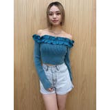 ヴィンテージライクカラーショートデニムパンツ【セットアップ着用可能】 | EVRIS | 詳細画像9 