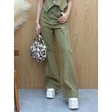 ウエストクロスフレアデニムパンツ【セットアップ着用可能】 | EVRIS | 詳細画像1