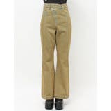 ウエストクロスフレアデニムパンツ【セットアップ着用可能】 | EVRIS | 詳細画像25