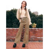 ウエストクロスフレアデニムパンツ【セットアップ着用可能】 | EVRIS | 詳細画像4