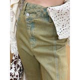 ウエストクロスフレアデニムパンツ【セットアップ着用可能】 | EVRIS | 詳細画像5