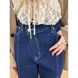 ウエストクロスフレアデニムパンツ【セットアップ着用可能】 | EVRIS | 詳細画像9