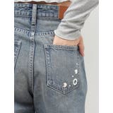 MIX MOTIF ワイドデニムパンツ | EVRIS | 詳細画像24 