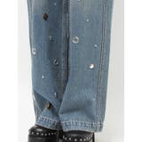 MIX MOTIF ワイドデニムパンツ | EVRIS | 詳細画像26 