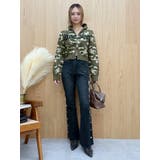 サイドビジューフレアデニムパンツ | EVRIS | 詳細画像19 