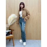 サイドビジューフレアデニムパンツ | EVRIS | 詳細画像30 