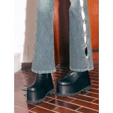 サイドビジューフレアデニムパンツ | EVRIS | 詳細画像6 