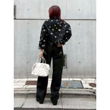 Embroideryカットアウトワイドデニムパンツ【セットアップ着用可能】 | EVRIS | 詳細画像18 