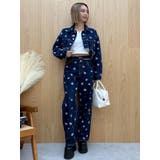 Embroideryカットアウトワイドデニムパンツ【セットアップ着用可能】 | EVRIS | 詳細画像26 
