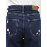 Embroideryカットアウトワイドデニムパンツ【セットアップ着用可能】 | EVRIS | 詳細画像36 