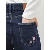 Embroideryカットアウトワイドデニムパンツ【セットアップ着用可能】 | EVRIS | 詳細画像37 