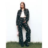 Embroideryカットアウトワイドデニムパンツ【セットアップ着用可能】 | EVRIS | 詳細画像5 