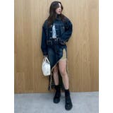 ダメージスリットロングデニムスカート【セットアップ着用可能】 | EVRIS | 詳細画像24 