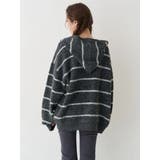 オーバーサイズフードニットトップス【セットアップ着用可能】 | EVRIS | 詳細画像13 