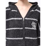 オーバーサイズフードニットトップス【セットアップ着用可能】 | EVRIS | 詳細画像48 