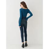 フロントホックレースドッキングニットトップス | EVRIS | 詳細画像25 