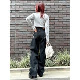 フロントホックレースドッキングニットトップス | EVRIS | 詳細画像37 