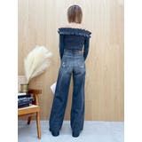 フリルピグメントニットトップス | EVRIS | 詳細画像13 